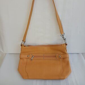 Stone Mountain Orange Leather Purse